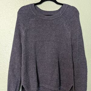 GREY KNIT SWEATER